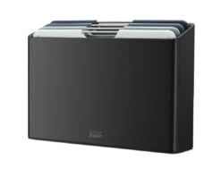 Joseph Joseph 4-delige Snijplankenset Met Houder - Folio - Groot - Grijs