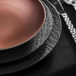 Villeroy & Boch Pizzabord Manufacture Rock - Zwart - ø 31.5 Cm -Goedkope Kook Pret Winkel 1042392590 on usp d 1