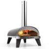 ZiiPa Pizza Oven Piana - Houtgestookt - Met Thermometer - Leisteen - Voor ø 30 Cm Pizza's - Roterende Pizzasteen -Goedkope Kook Pret Winkel 230731