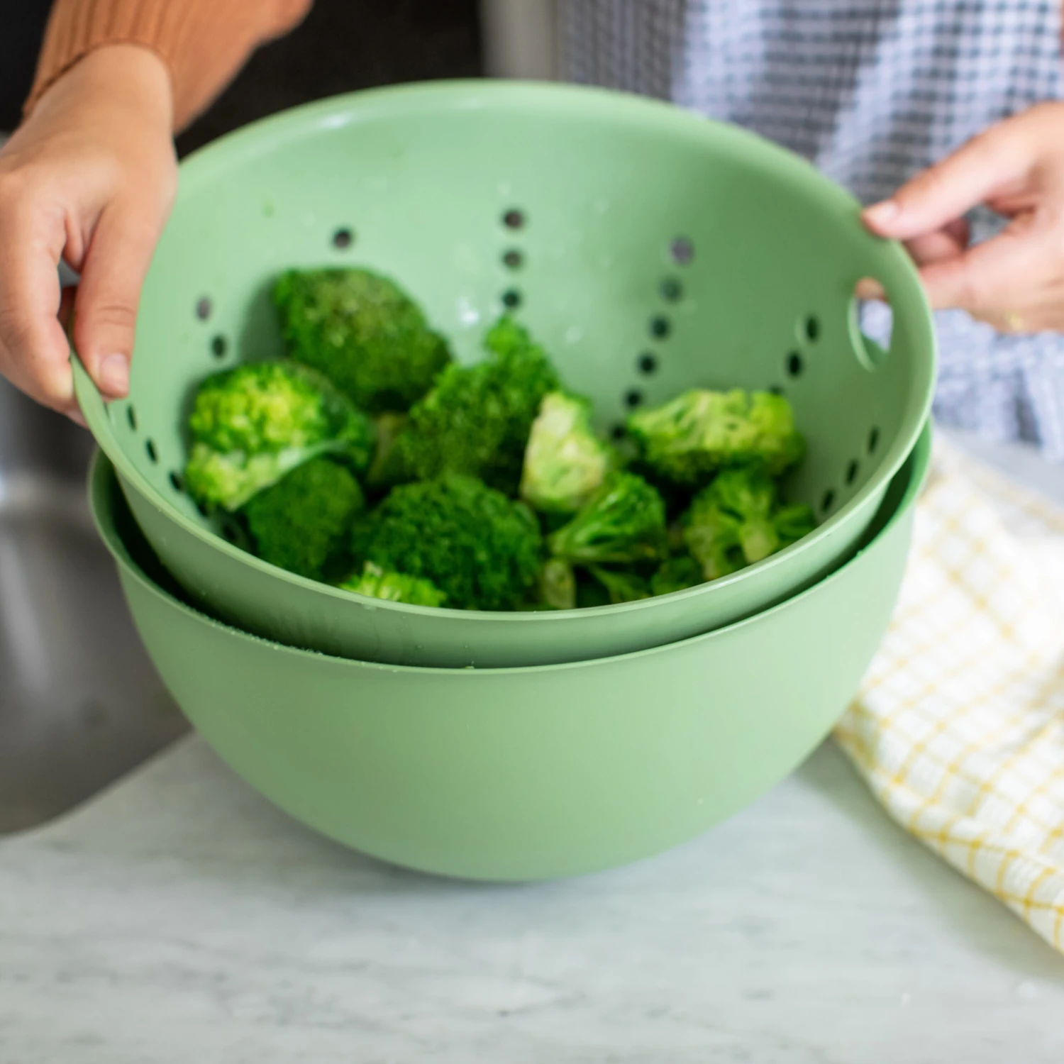 Koziol Vergiet Palsby Kunststof Groen ø 29 Cm 4 Koziol Vergiet Palsby Kunststof Groen ø 29 Cm - Afbeelding 2