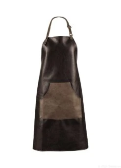 ASA Selection Keukenschort PVC Bruin 90 X 82 Cm