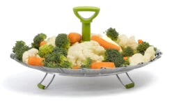 Sareva Stoommandje - RVS - Verstelbaar Van ø 17 - 27 Cm -Goedkope Kook Pret Winkel 8720364454647 1