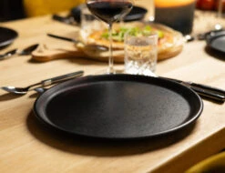 Jay Hill Pizzaborden Speckle Black - ø 32 Cm - 4 Stuks -Goedkope Kook Pret Winkel AR7A5848