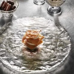 Bormioli Rocco Pizzabord / Onderbord Diamond Transparant ø 33 Cm -Goedkope Kook Pret Winkel Bormioli Onderbord Diamond Transparant Sfeer