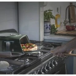 Fernus & Friends Pizza Oven - Voor Fornuis - Duck Green - Voor ø 26 Cm Pizza's 14 Fernus & Friends Pizza Oven - Voor Fornuis - Duck Green - Voor ø 26 Cm Pizza's -Goedkope Kook Pret Winkel Fernus Pizza Groen