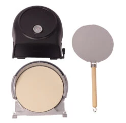 Fernus & Friends Pizza Oven - Voor Fornuis - Black Matted - Voor ø 26 Cm Pizza's 15 Fernus & Friends Pizza Oven - Voor Fornuis - Black Matted - Voor ø 26 Cm Pizza's -Goedkope Kook Pret Winkel Fernus zwart 3 delig