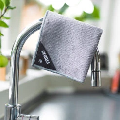 Klud Vaatdoekjes Grijs 30 X 30 - 7 Stuks -Goedkope Kook Pret Winkel Klud microvezel vaatdoekjes grijs set van 7 5700002039033 37