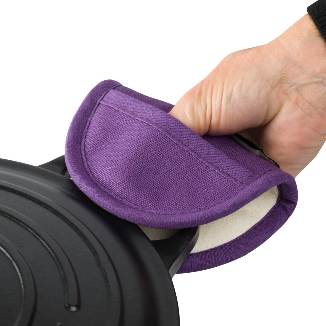 Le Creuset Pannenlappen - Zwart - 18 X 13 Cm - 2 Stuks 4 Le Creuset Pannenlappen - Zwart - 18 X 13 Cm - 2 Stuks - Afbeelding 2