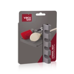 Vacu Vin Lepelhouder - Grijs -Goedkope Kook Pret Winkel UtensilRest Grey Packshot VV9