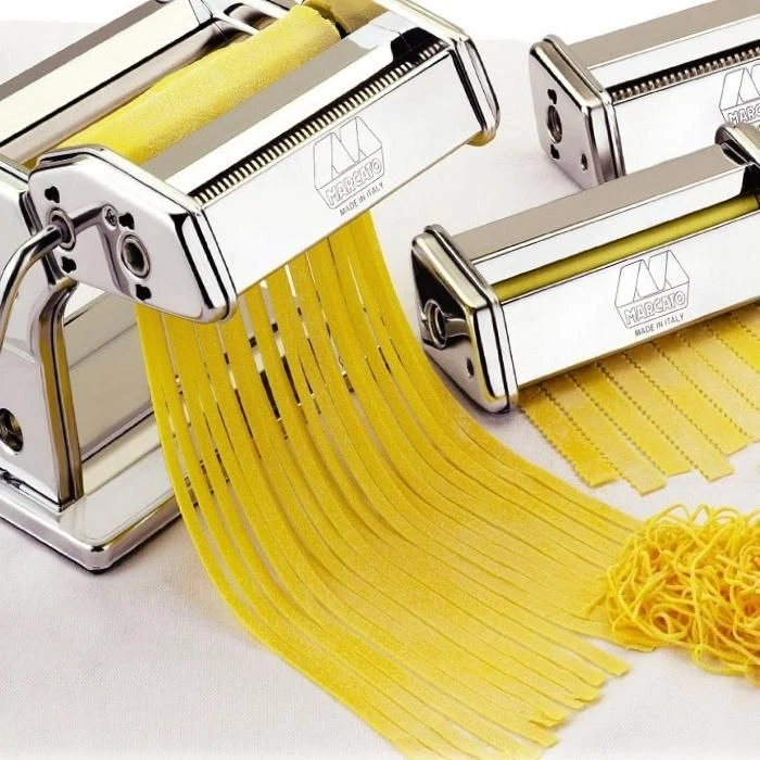 Marcato Atlas Pastamachine Multipast - Met 5 Opzetstukken 4 Marcato Atlas Pastamachine Multipast - Met 5 Opzetstukken - Afbeelding 2