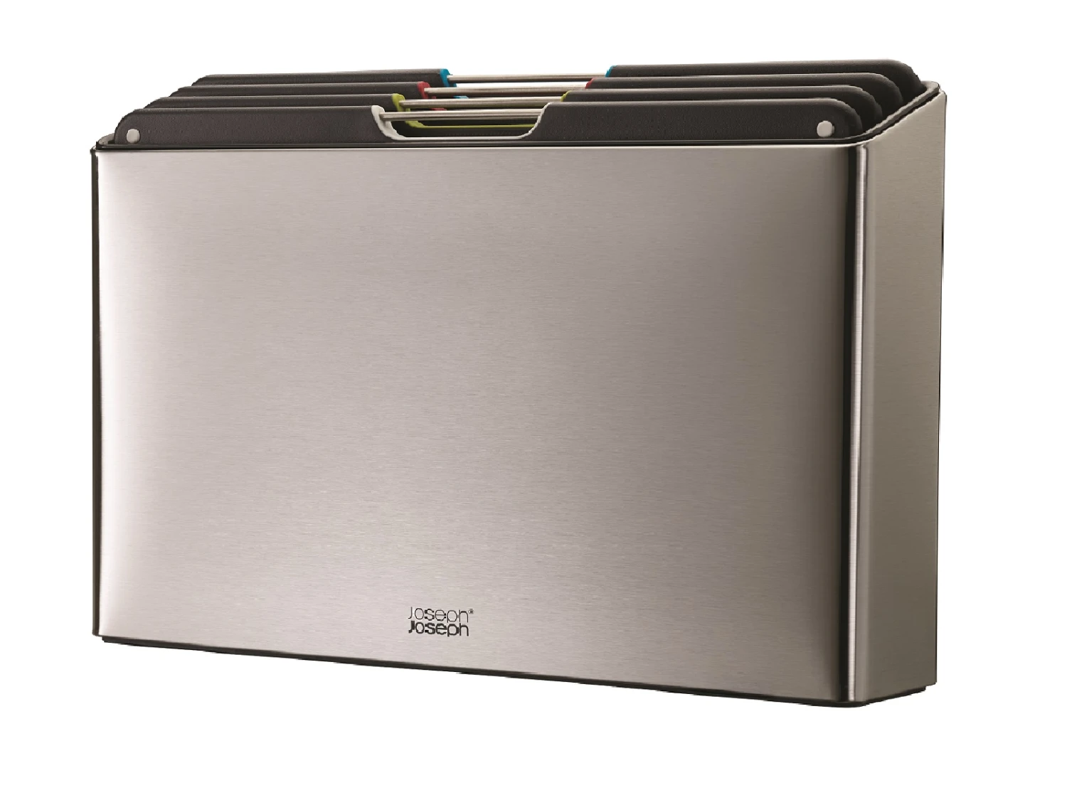 Joseph Joseph 4-delige Snijplankenset Met Houder - Folio - Groot - RVS 3 Joseph Joseph 4-delige Snijplankenset Met Houder - Folio - Groot - RVS