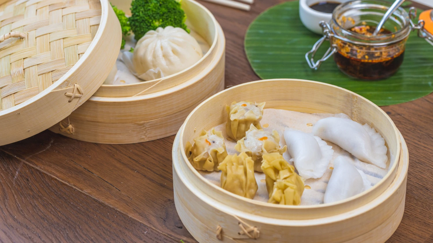 Sareva Stoommandje - Bamboe - 2-laags - ø 21 Cm 5 Sareva Stoommandje - Bamboe - 2-laags - ø 21 Cm - Afbeelding 3