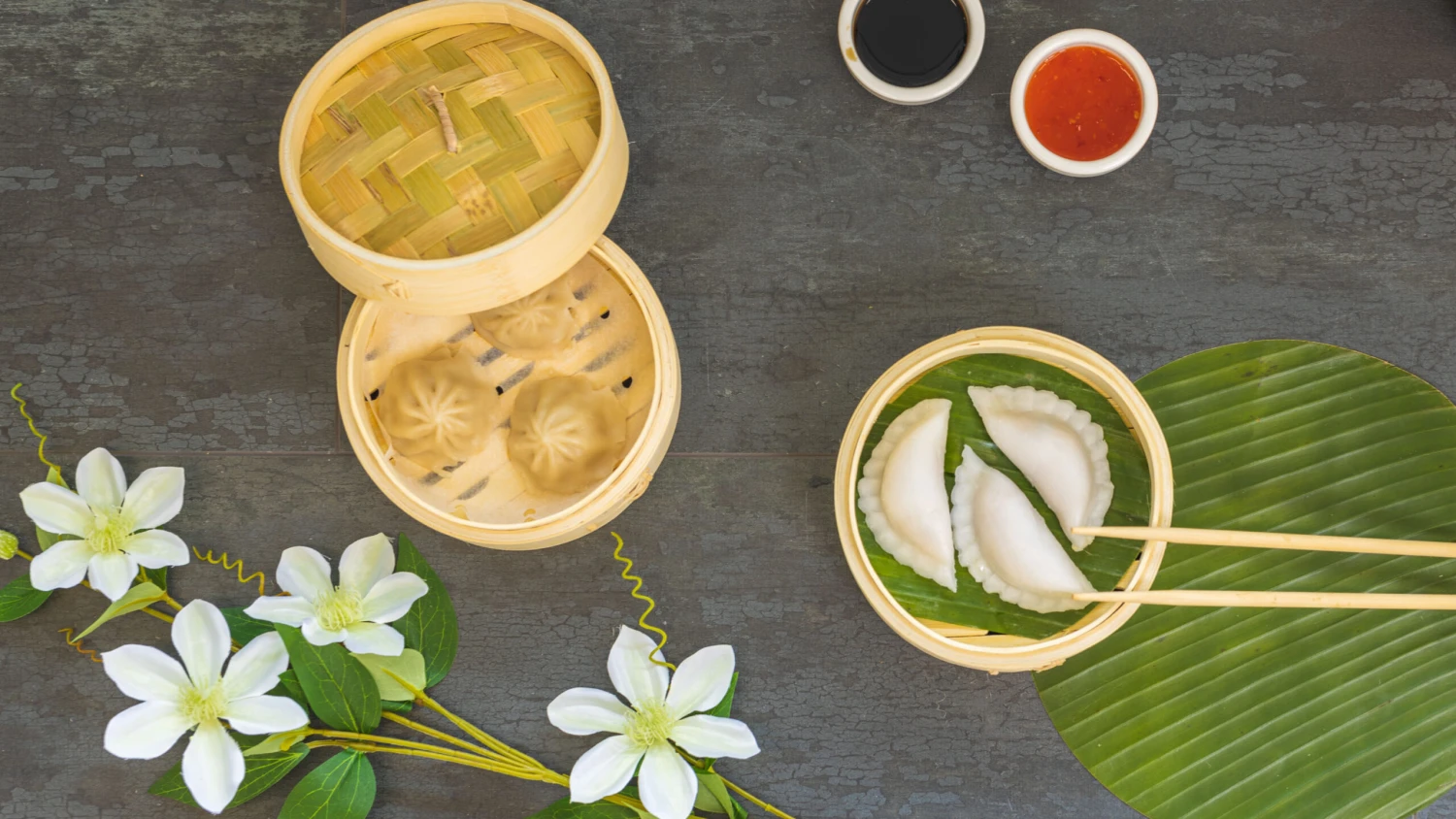 Sareva Stoommandje - Bamboe - 2-laags - ø 15 Cm 6 Sareva Stoommandje - Bamboe - 2-laags - ø 15 Cm - Afbeelding 4